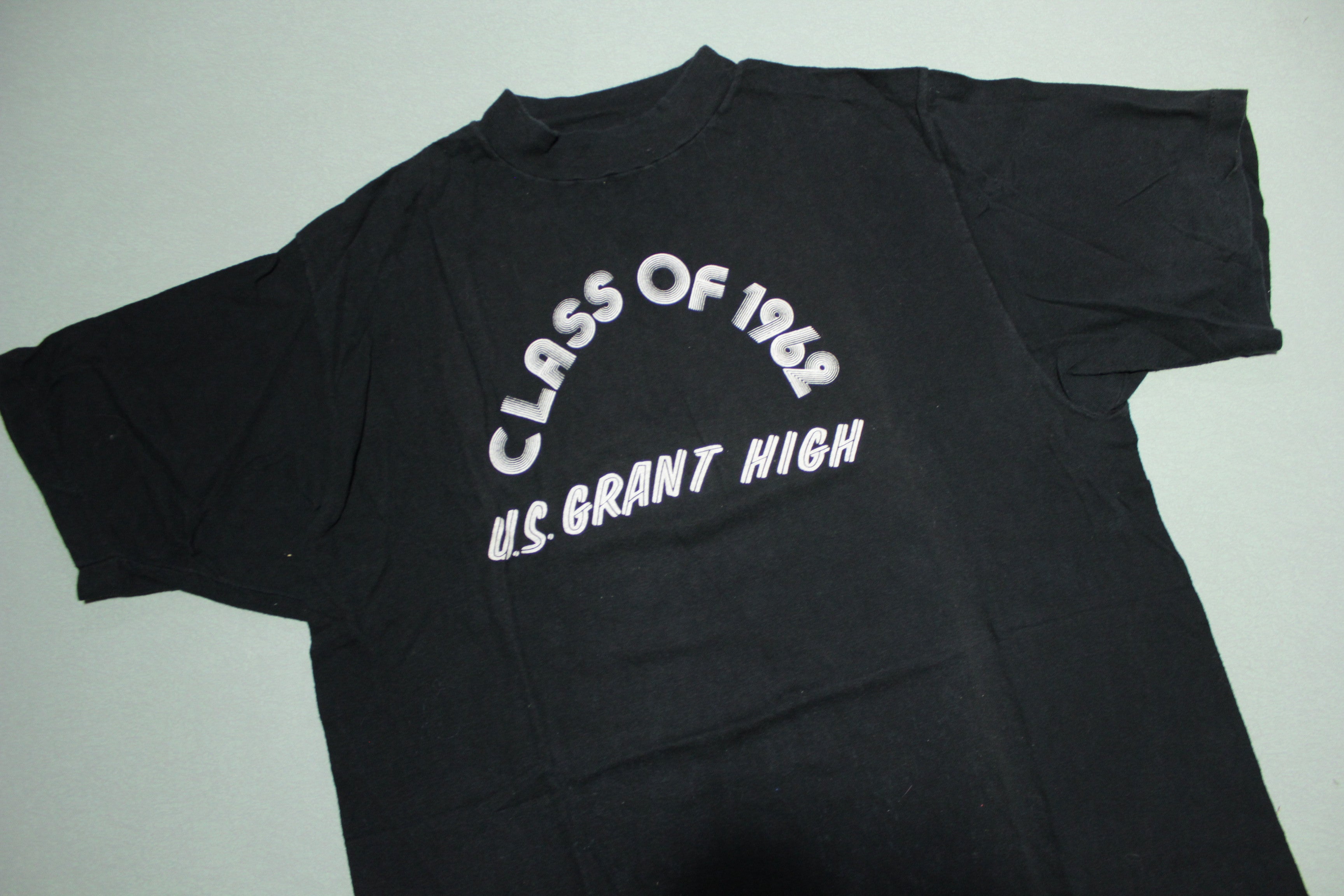 1962 U.S. Grant High School Class T-Shirt - 80's Style, Single Stitch