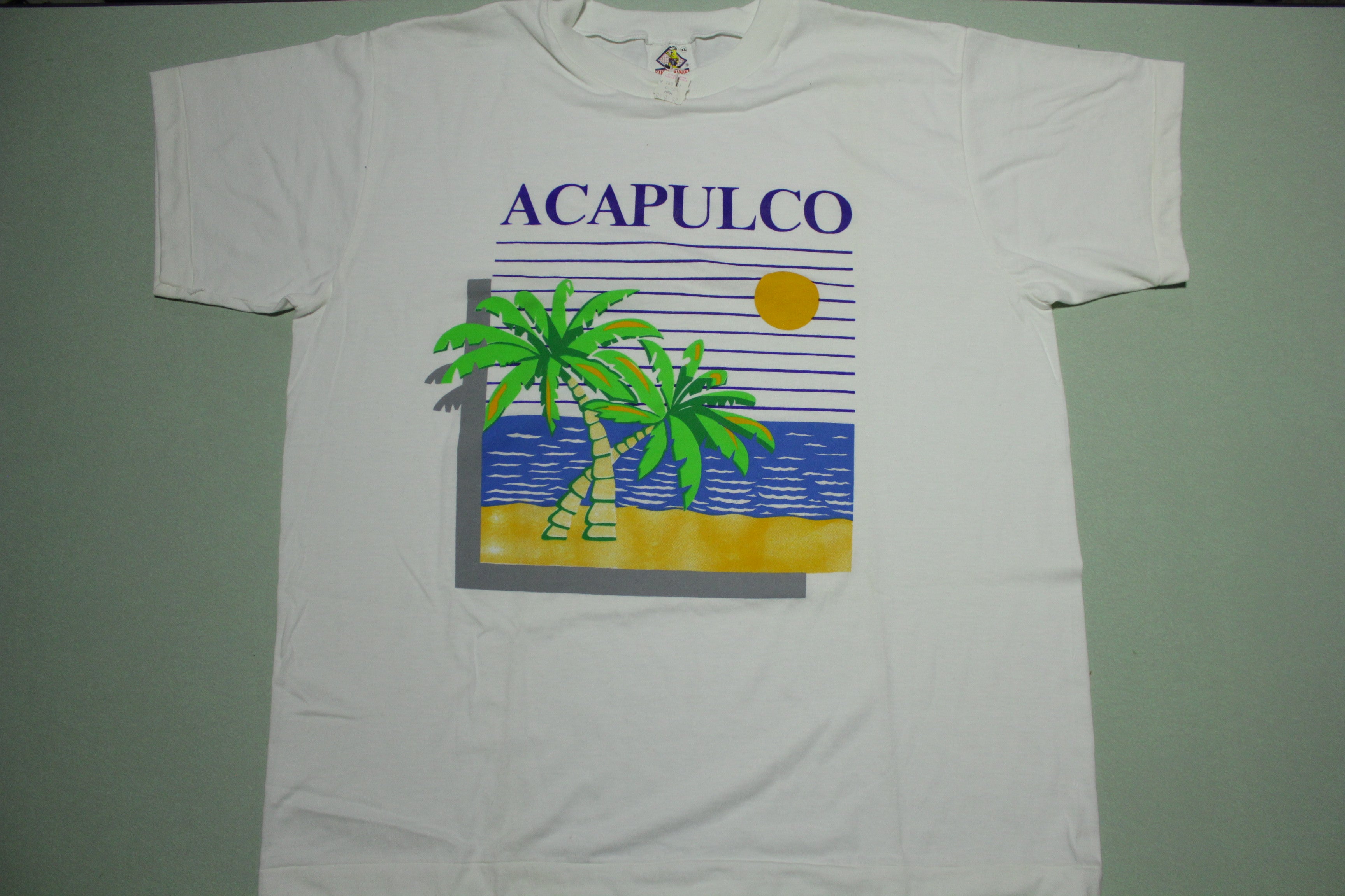 Acapulco Vintage 90's Kanan Banana Tourist T-Shirt - Single Stitch