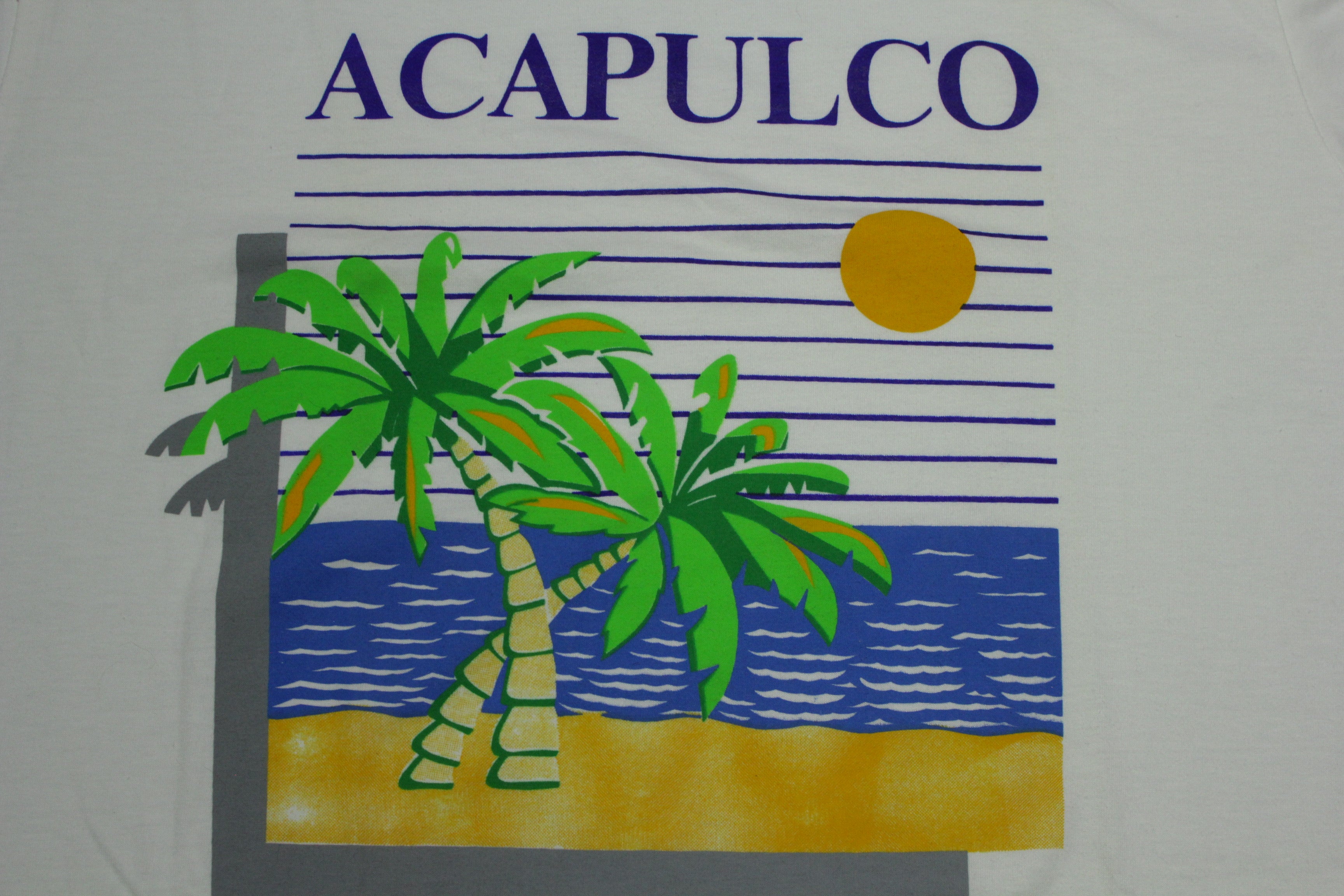 Acapulco Vintage 90's Kanan Banana Tourist T-Shirt - Single Stitch