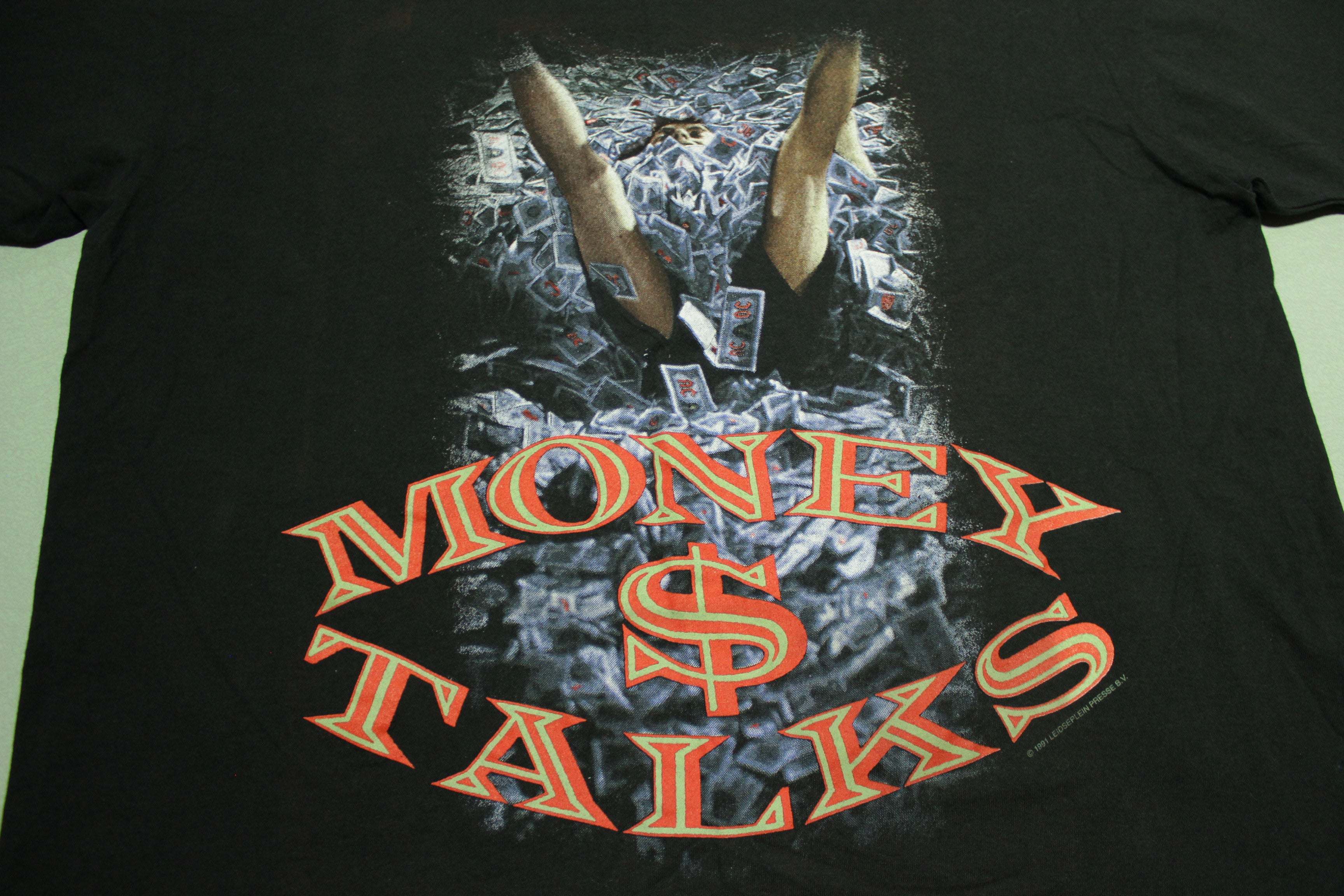 AC/DC Money Talks 1991 Vintage USA Single Stitch T-Shirt