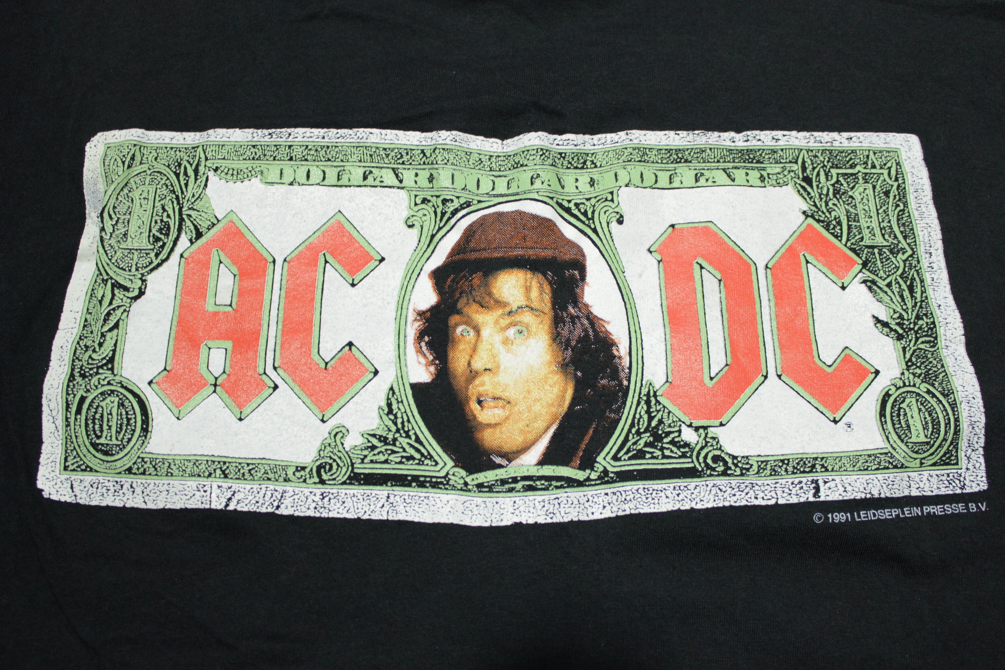 AC/DC Money Talks 1991 Vintage USA Single Stitch T-Shirt