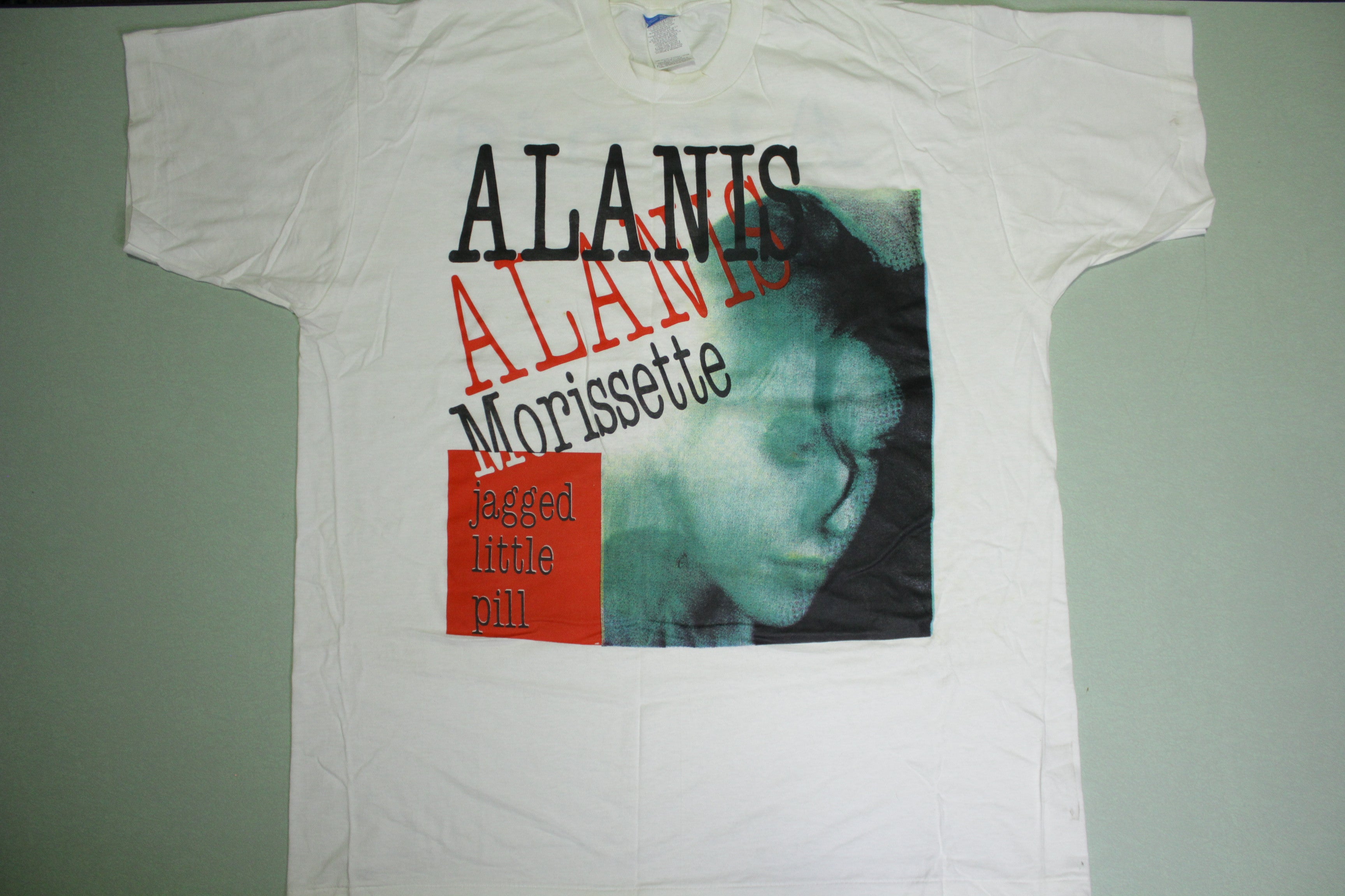 Alanis Morissette 1996 Jagged Little Pill Vintage Concert Tour T-Shirt