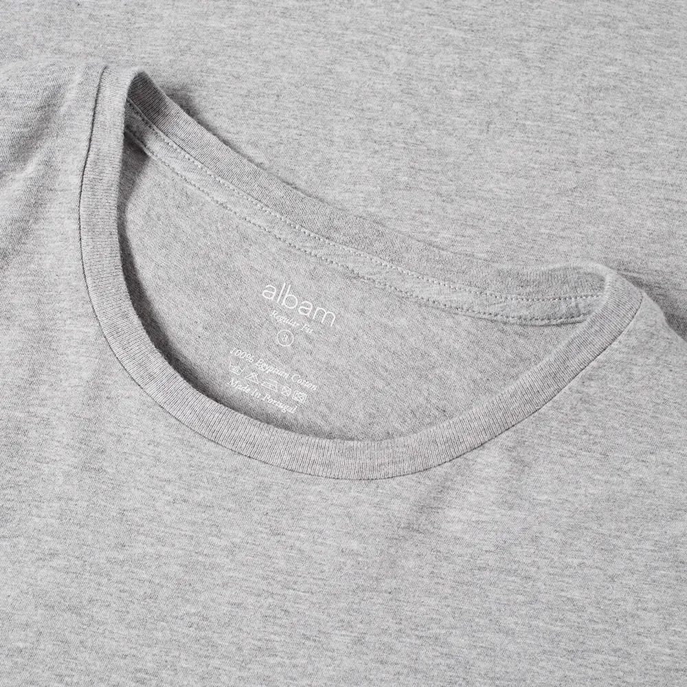 Albam Classic Tee - White & Grey 2 Pack