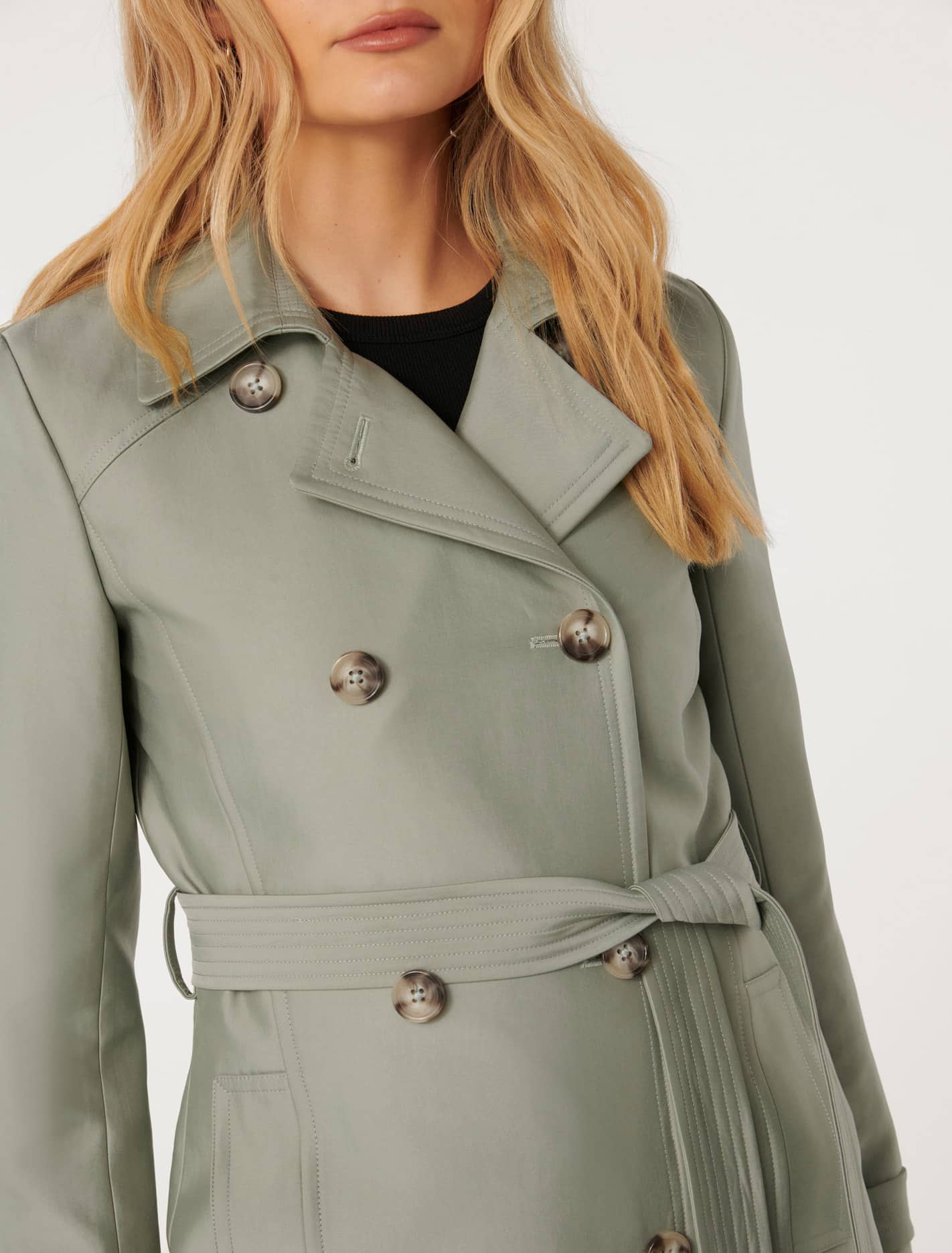 Alicia Short Trench Coat - Shop Now!