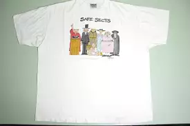 Amish Jewish Vintage Moench 1993 Single Stitch Oneita 90's T-Shirt