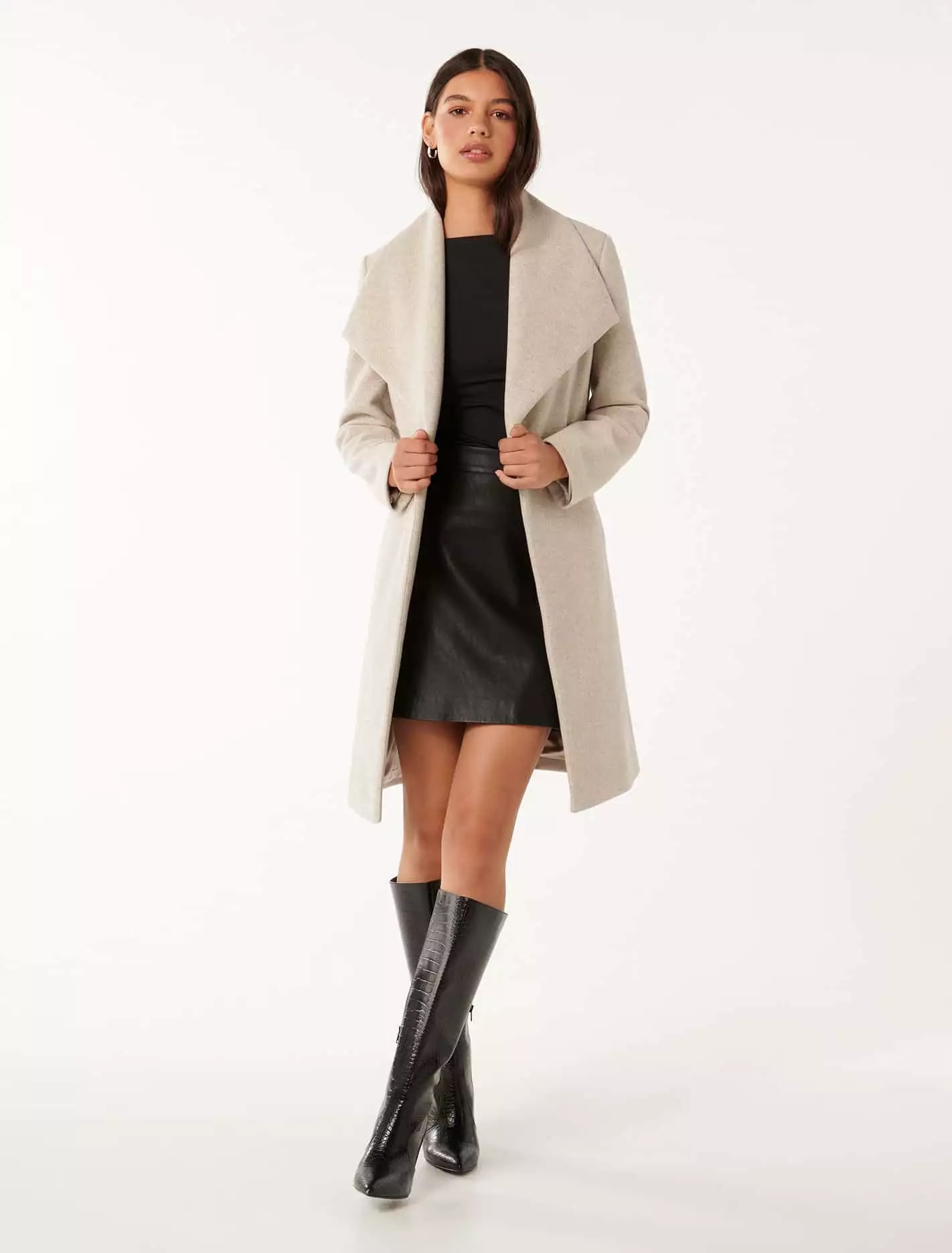 Annika Shawl Wrap Coat