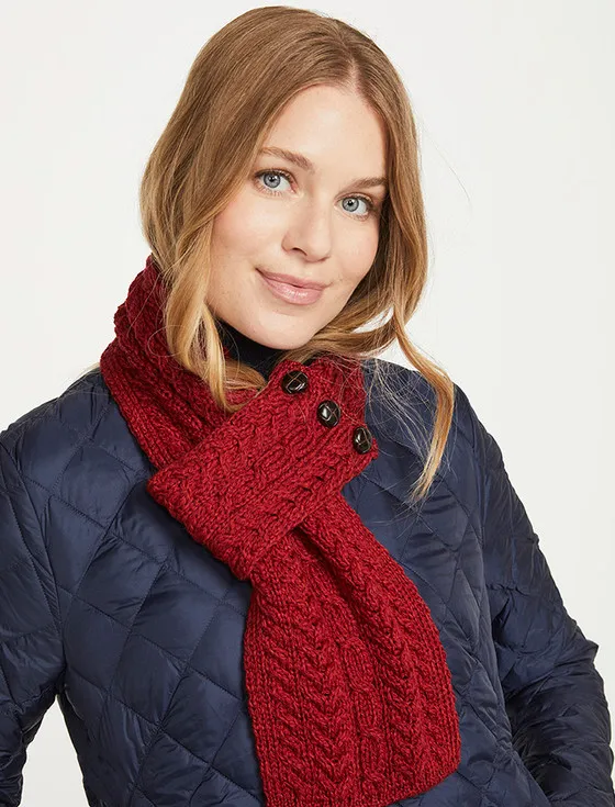 Aran Infinity Scarf