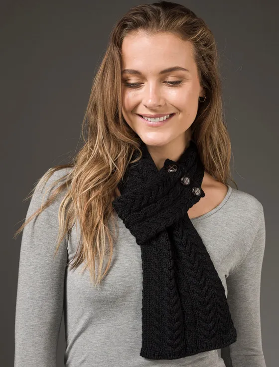 Aran Infinity Scarf