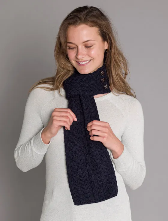 Aran Infinity Scarf