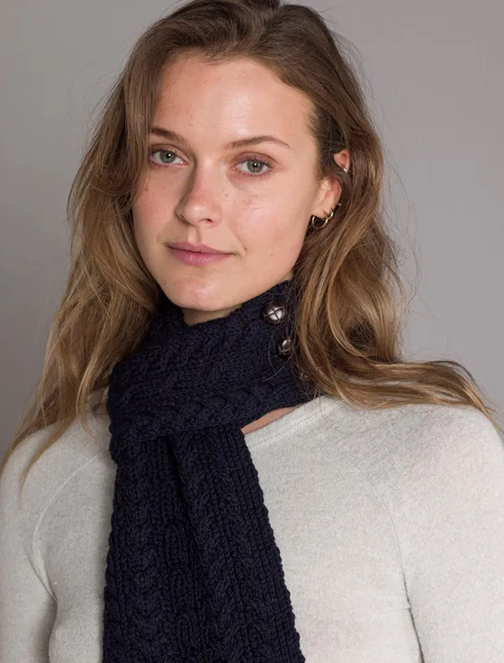 Aran Infinity Scarf