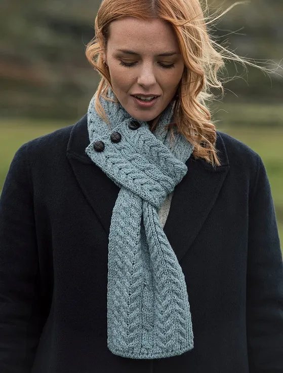 Aran Infinity Scarf