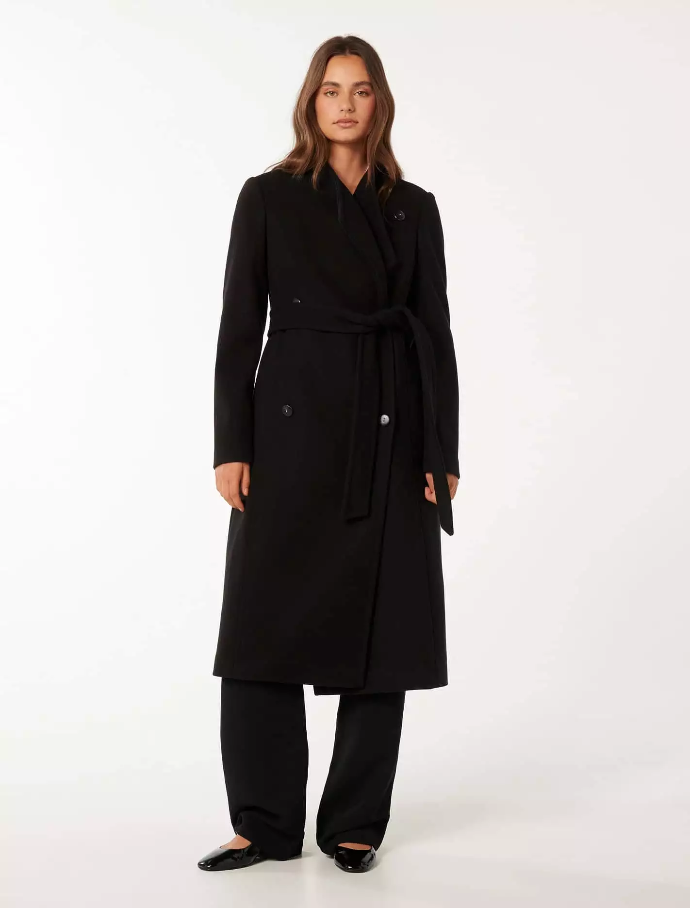 Ari Coat with Funnel Neck