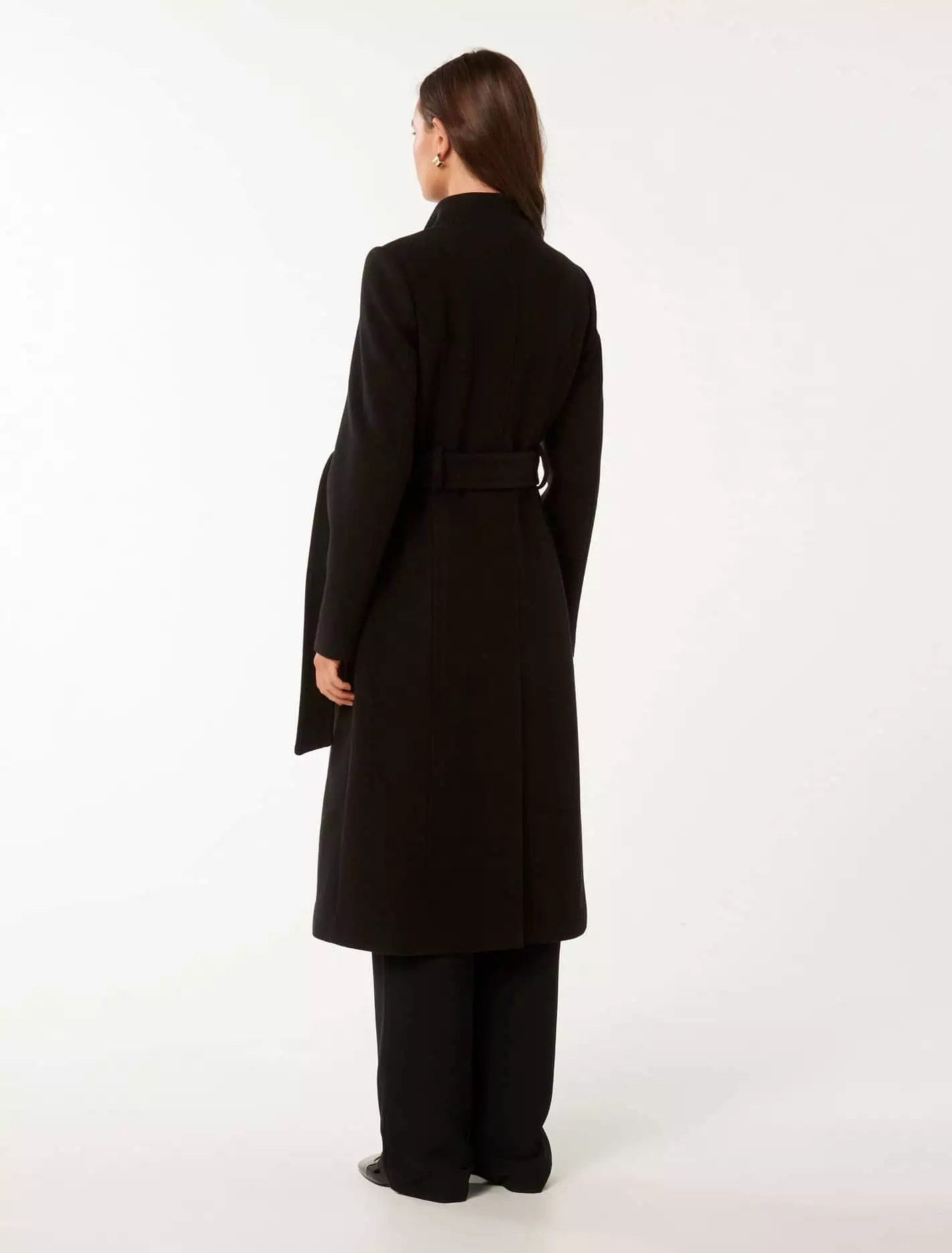 Ari Coat with Funnel Neck