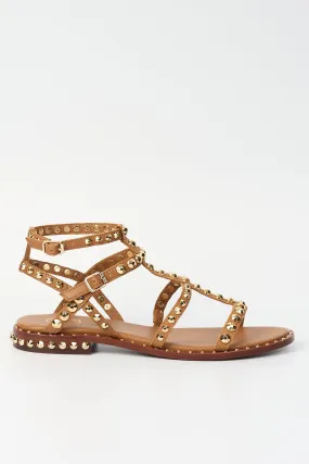 ash sandals with precious studs and leather for women