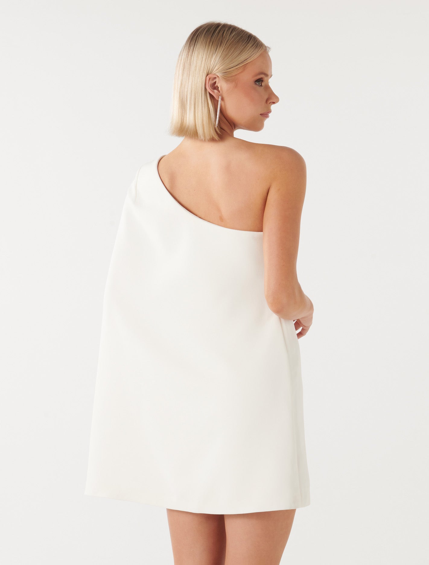 Asymm Cape Mini Dress - Hartley Collection | Shop Now