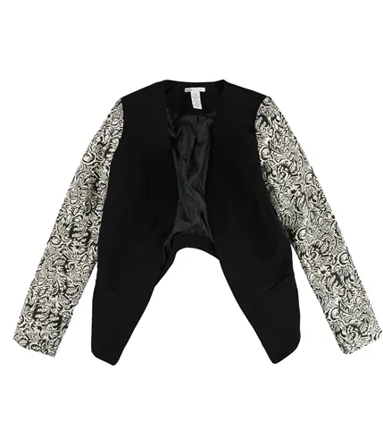 Bar Iii Womens Front Row Blazer Jacket, TW1