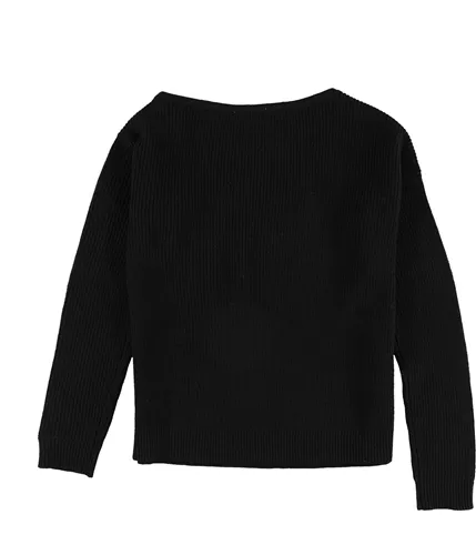 Bar III Women's Zippered Sleeve Pullover Sweater