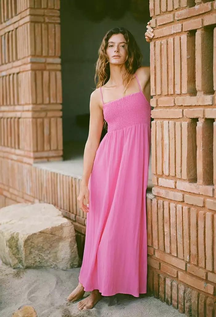 Beachside Dress Pink