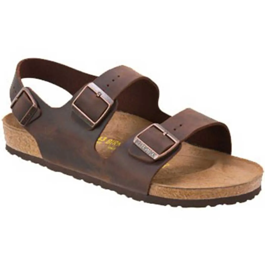 Birkenstock Milano Sandal Habana Oiled Leather (Men's & Women's)