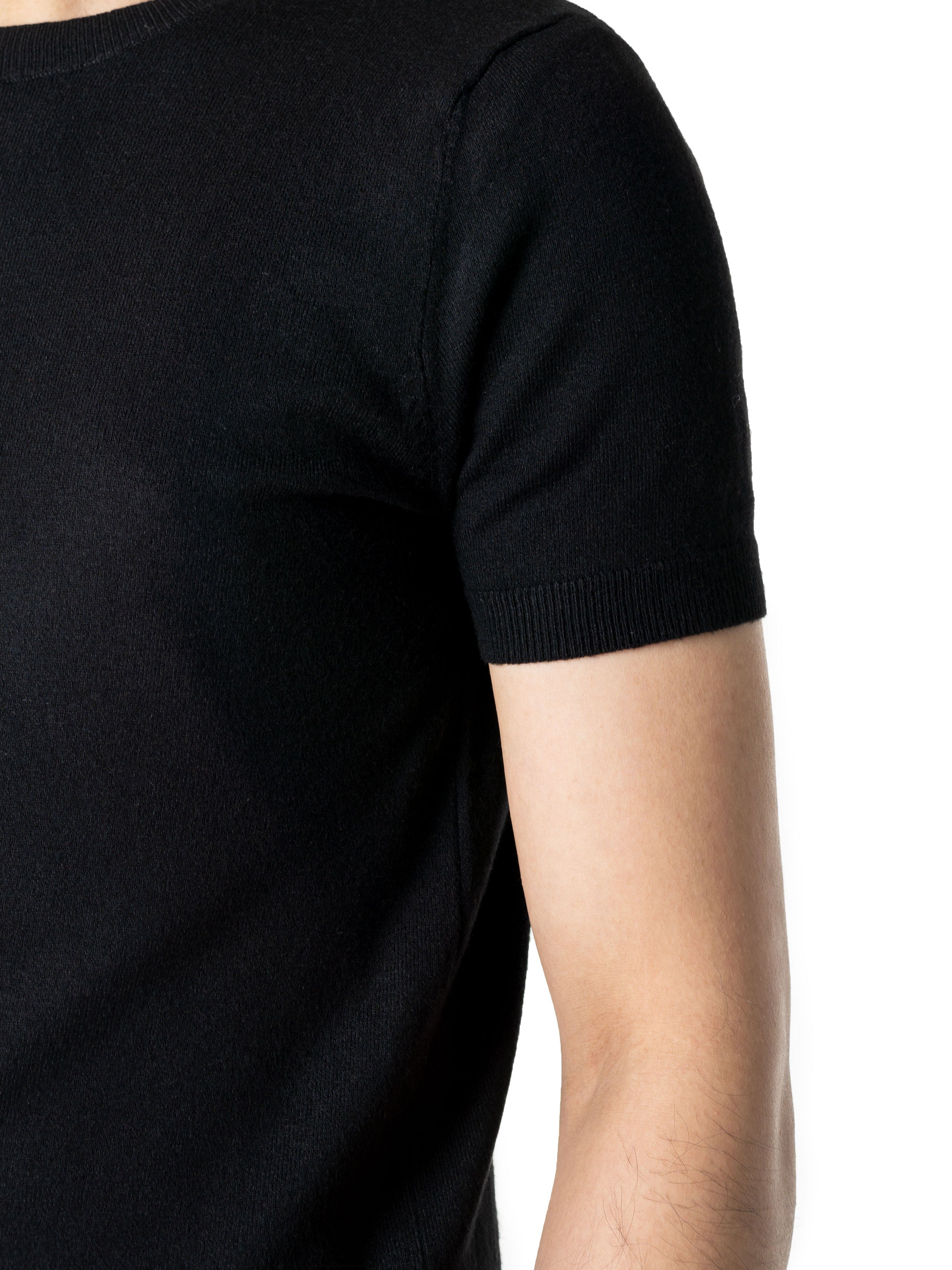 Black Crew Neck T-Shirt