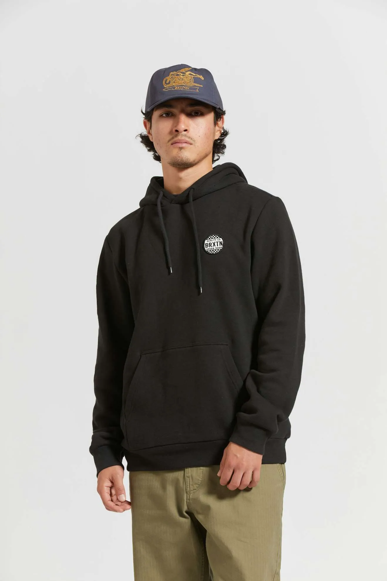 Black Gateway Patch Hoodie