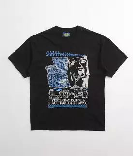 Black Lo-Fi Yesterday T-Shirt