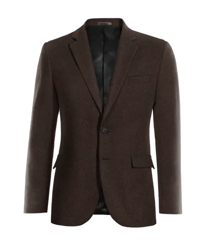  Blazer marron rojizo de donegal tweed edición limitada