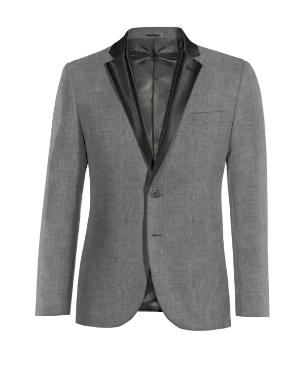  Blazer Smoking gris de lino ligera