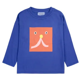 Blue Funny Face Bobo Choses Child T-shirt