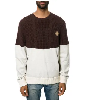 Born Fly Mens Cableknit Sweater.