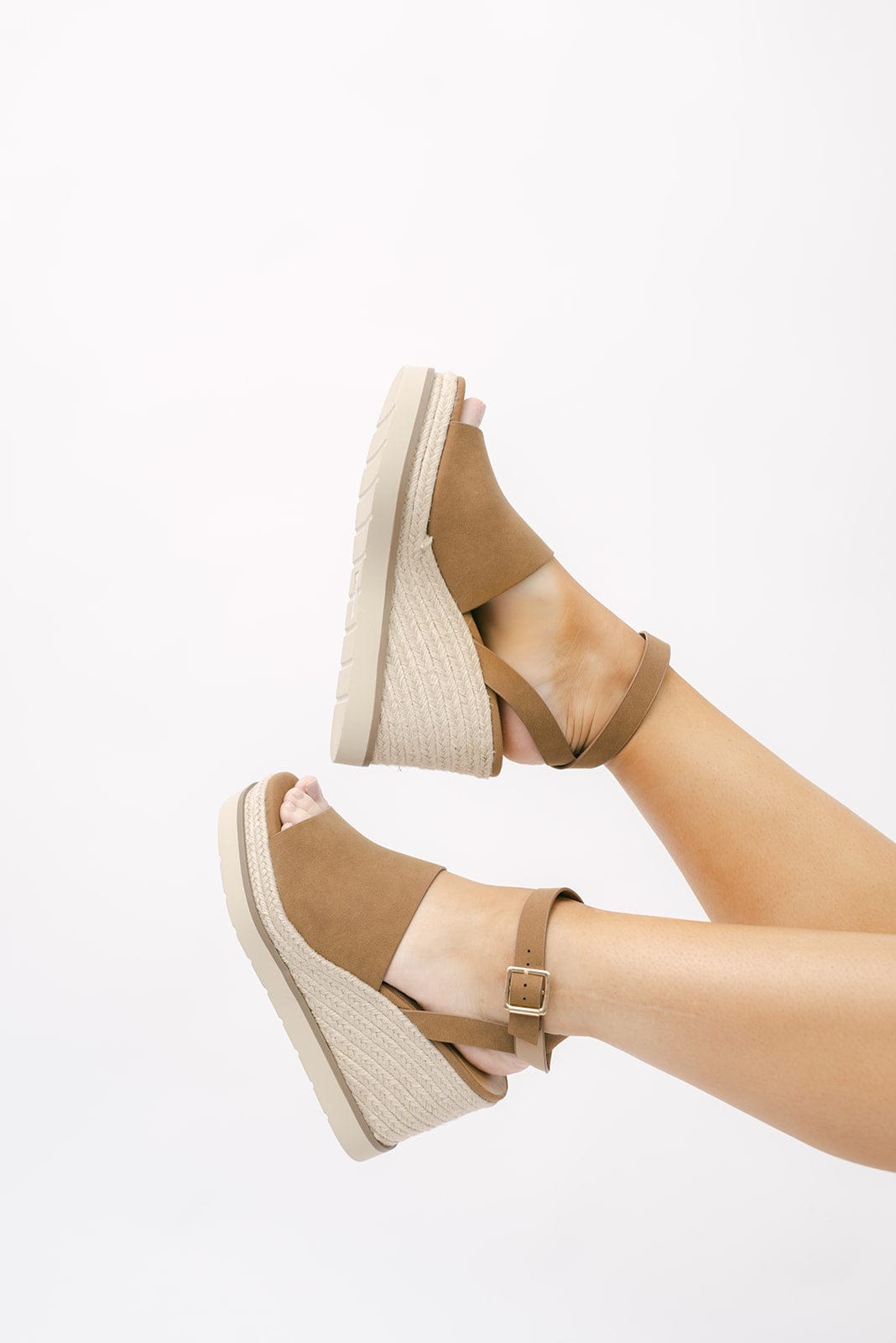 Brown Wedge Espadrille