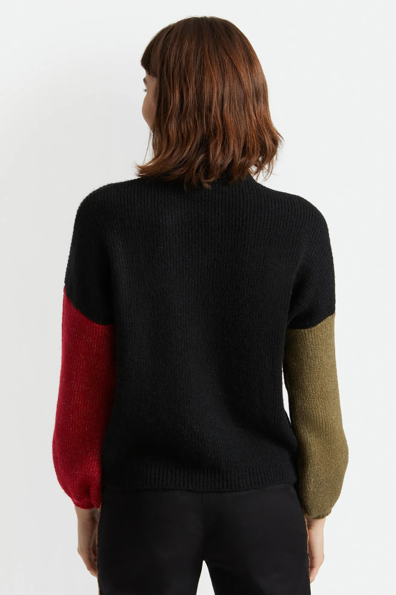 Burning Up Sweater Military Olive Chili Pepper