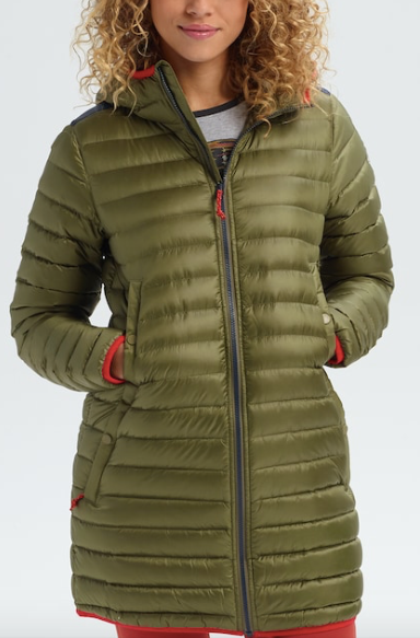 Burton Evergreen Long Down Jacket for Women - On Sale now!