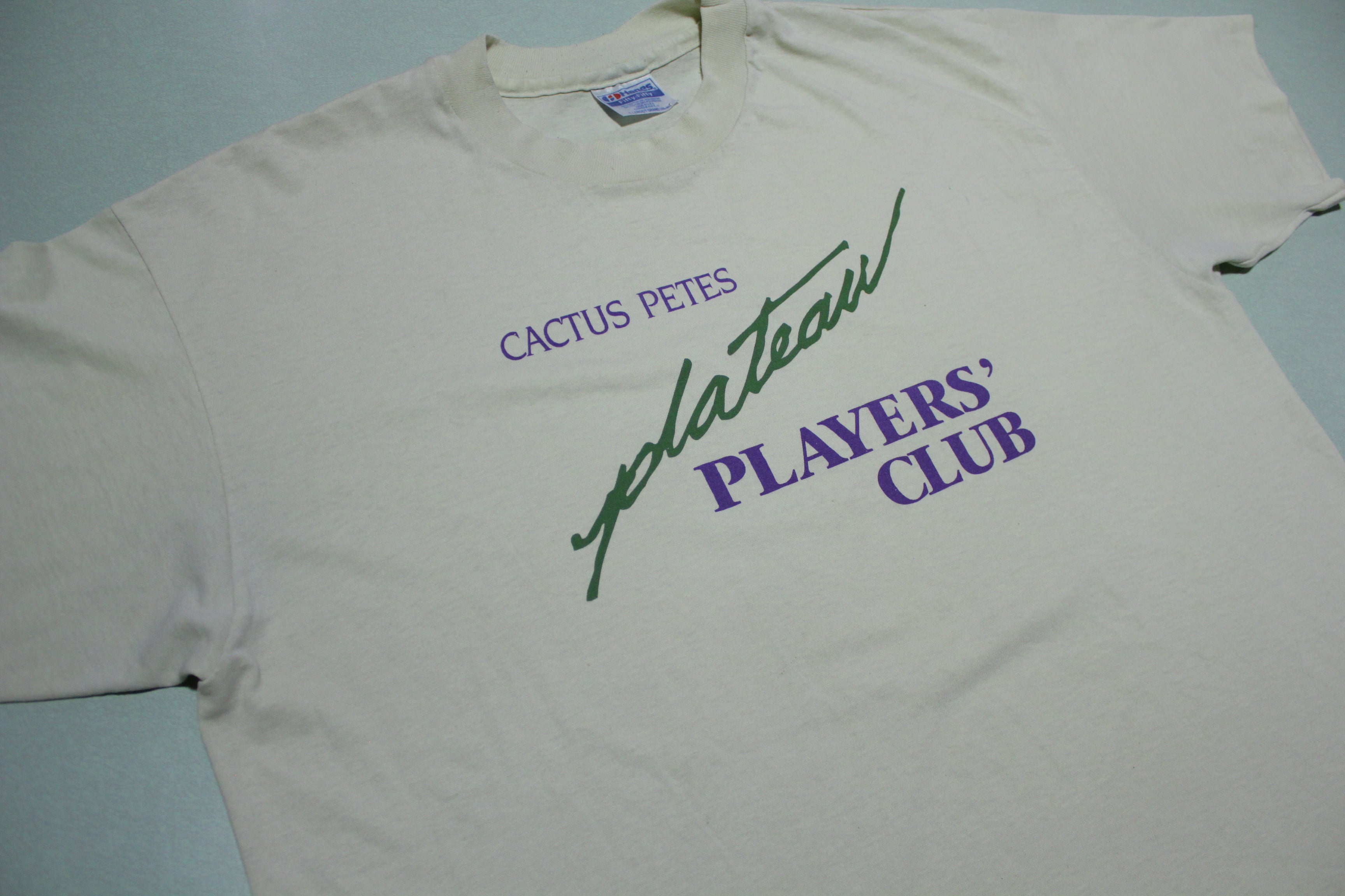 Cactus Pete's Vintage 90's Single Stitch T-Shirt - USA Hanes