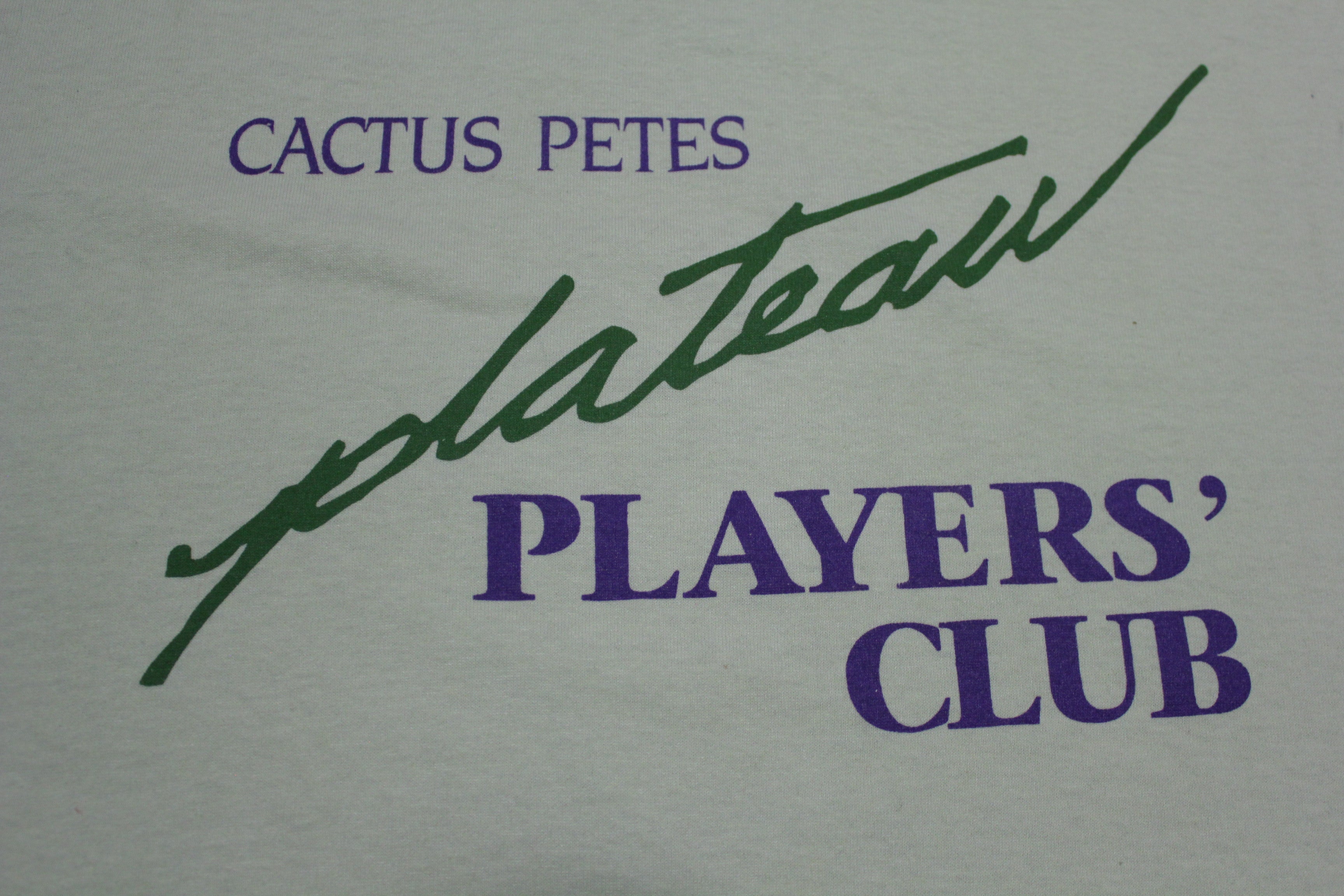 Cactus Pete's Vintage 90's Single Stitch T-Shirt - USA Hanes