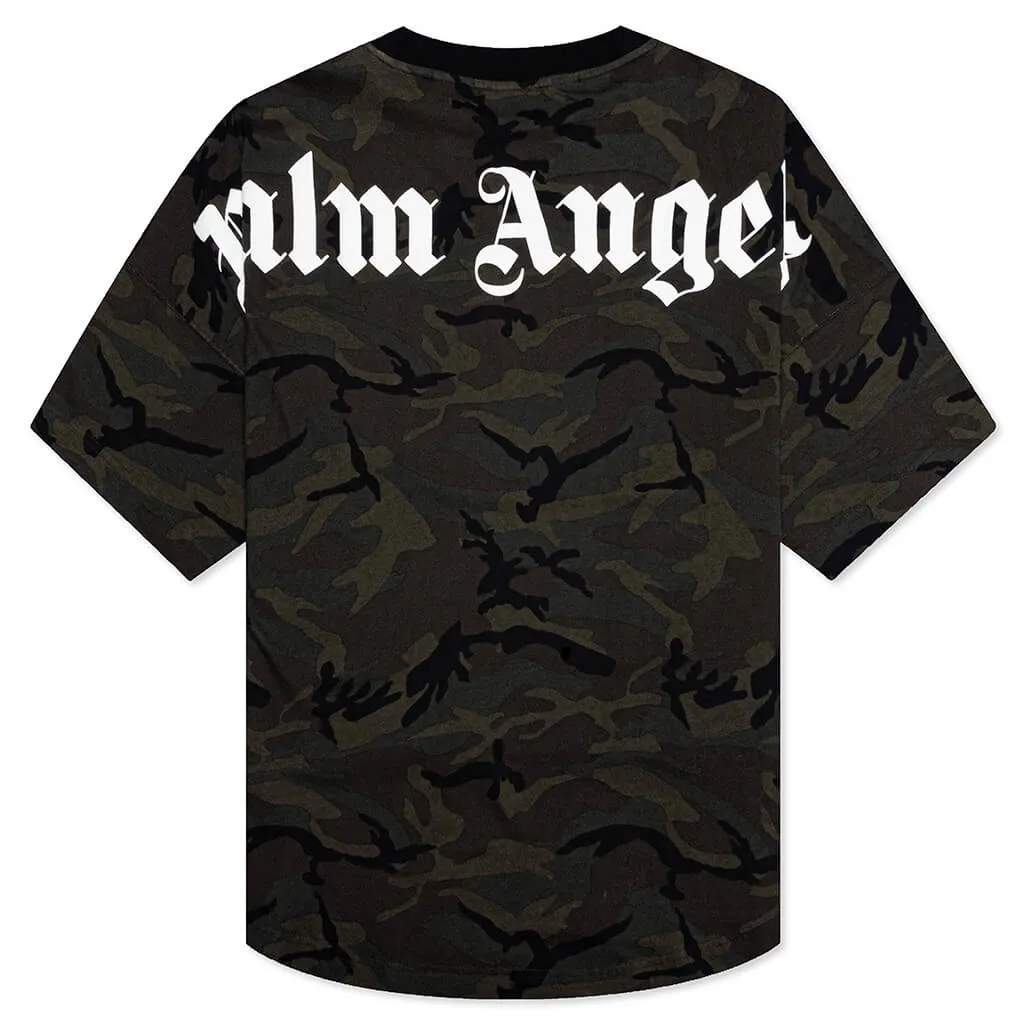 Camo Logo Tee - Military/Black