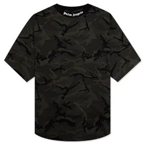 Camo Logo Tee - Military/Black