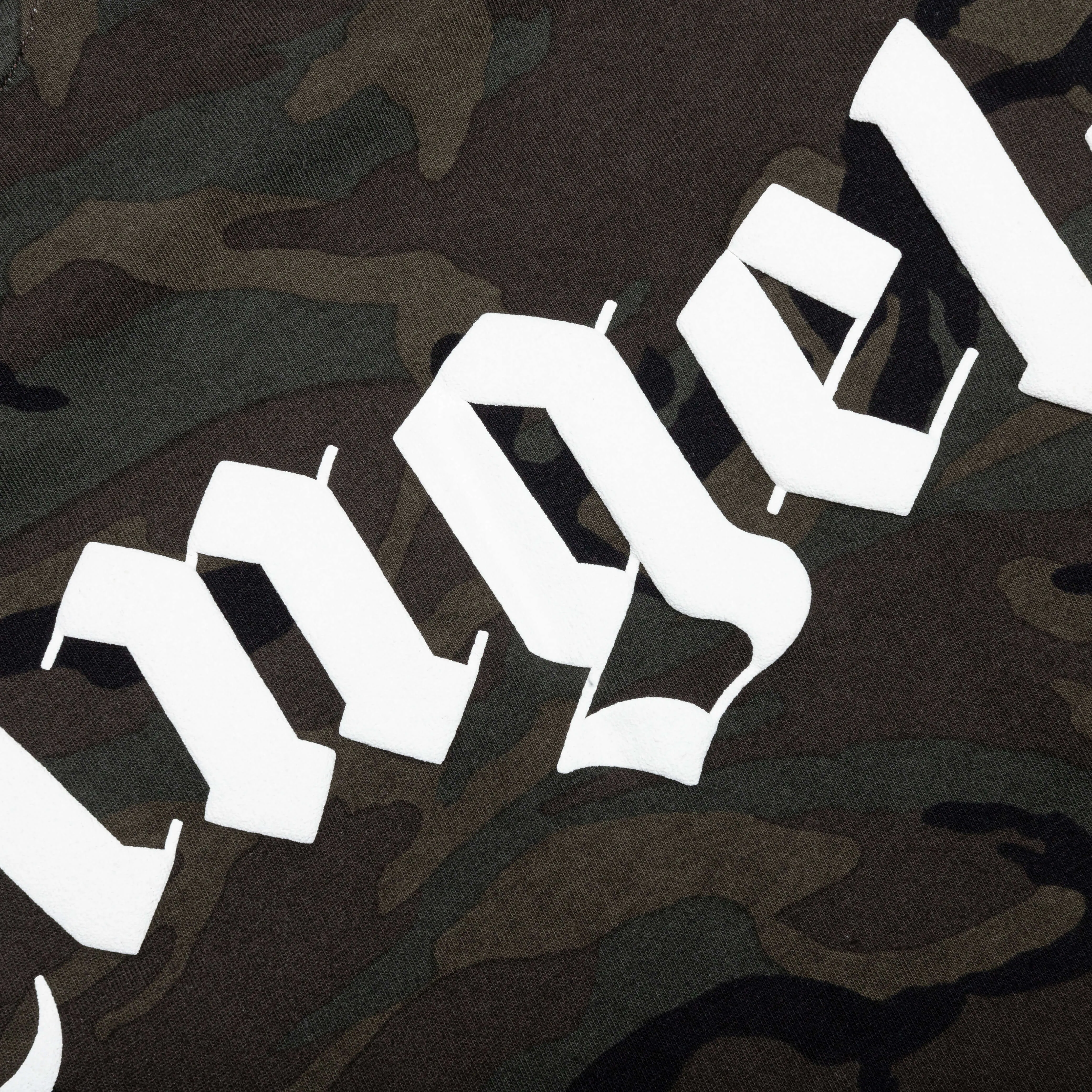 Camo Logo Tee - Military/Black