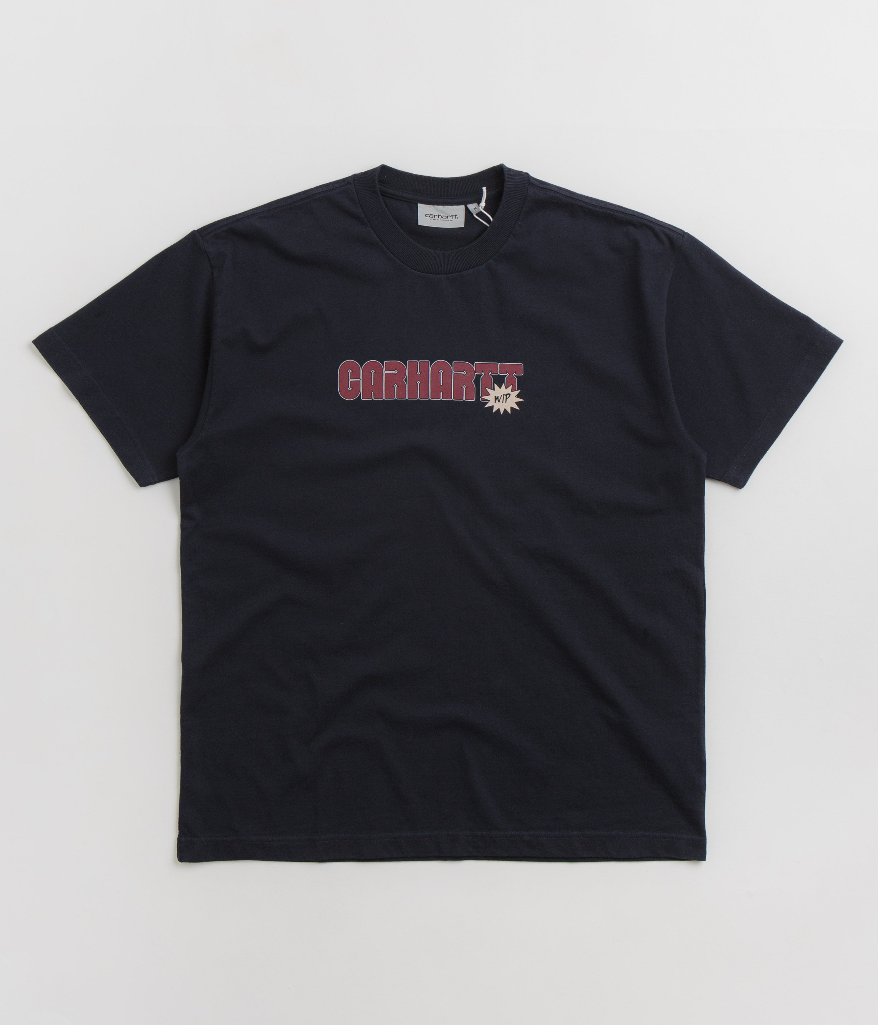 Carhartt Arrow Script T-Shirt - Dark Navy; Carhartt Arrow Script Tee - Dark Navy; Dark Navy Carhartt Arrow Script T-Shirt