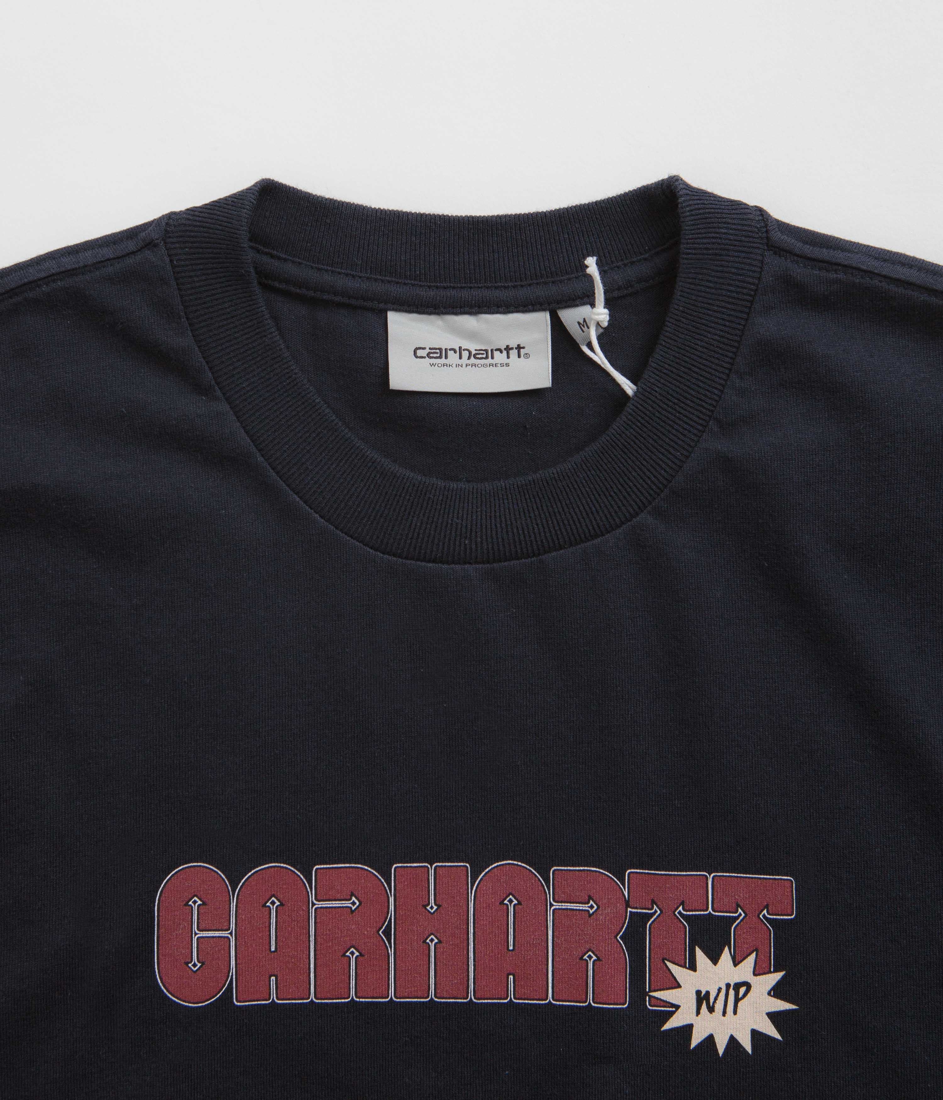 Carhartt Arrow Script T-Shirt - Dark Navy; Carhartt Arrow Script Tee - Dark Navy; Dark Navy Carhartt Arrow Script T-Shirt