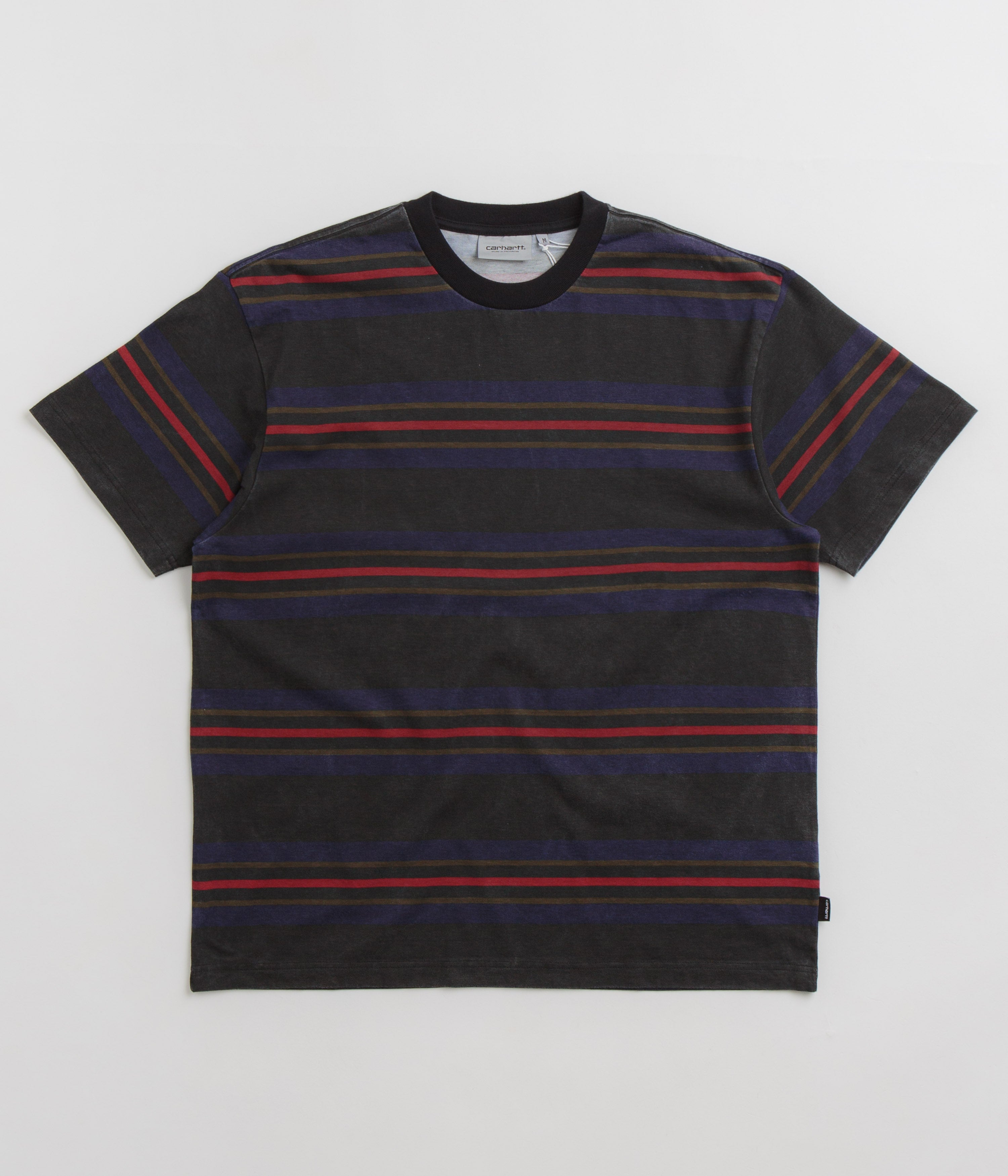 Carhartt Oregon T-Shirt - Starco Stripe Black