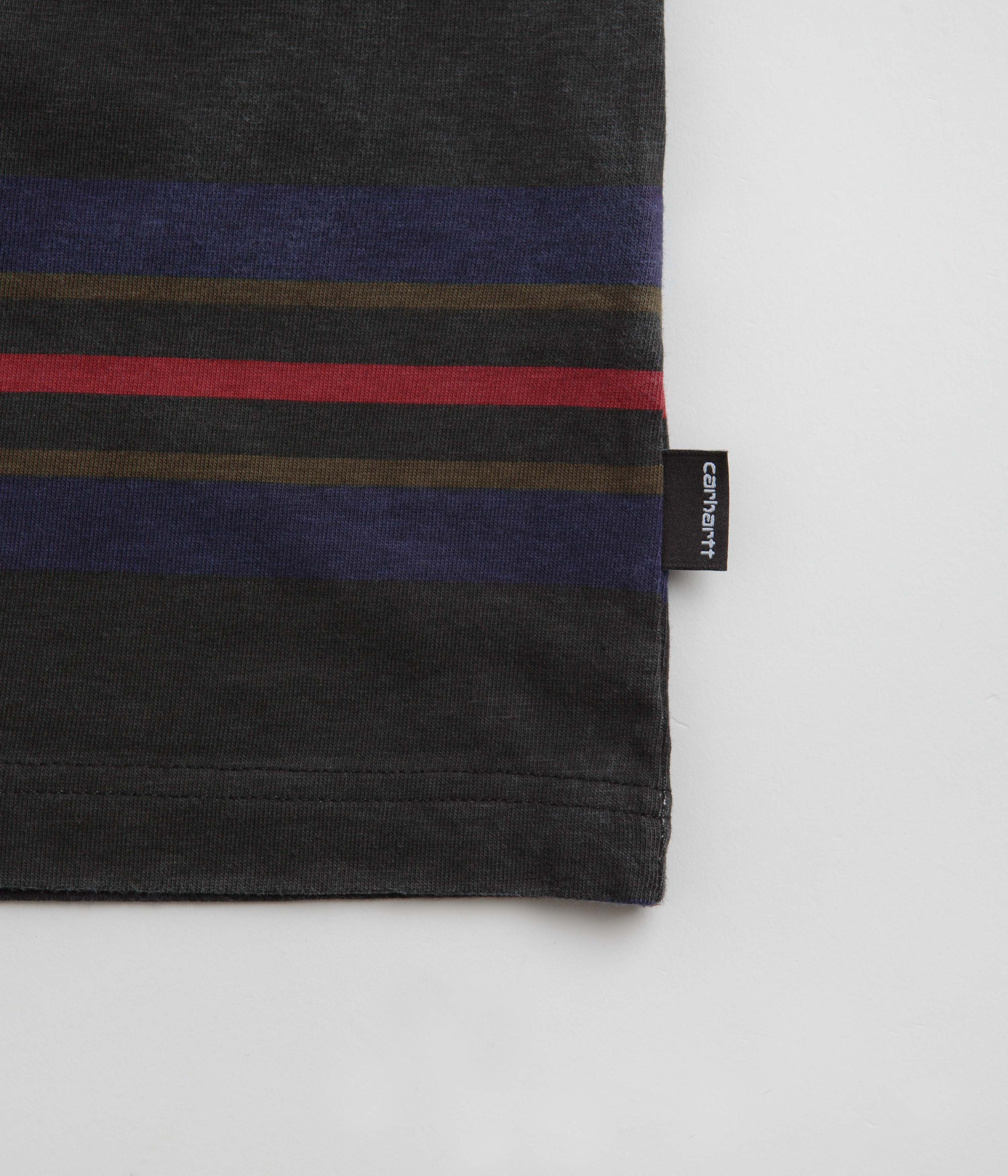 Carhartt Oregon T-Shirt - Starco Stripe Black