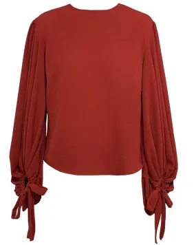 Celestial Crinkle Georgette Blouse by Carmine