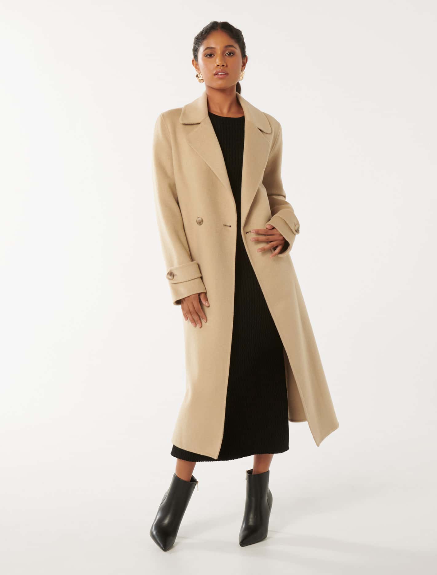 Carter Petite Coat Felled Seam