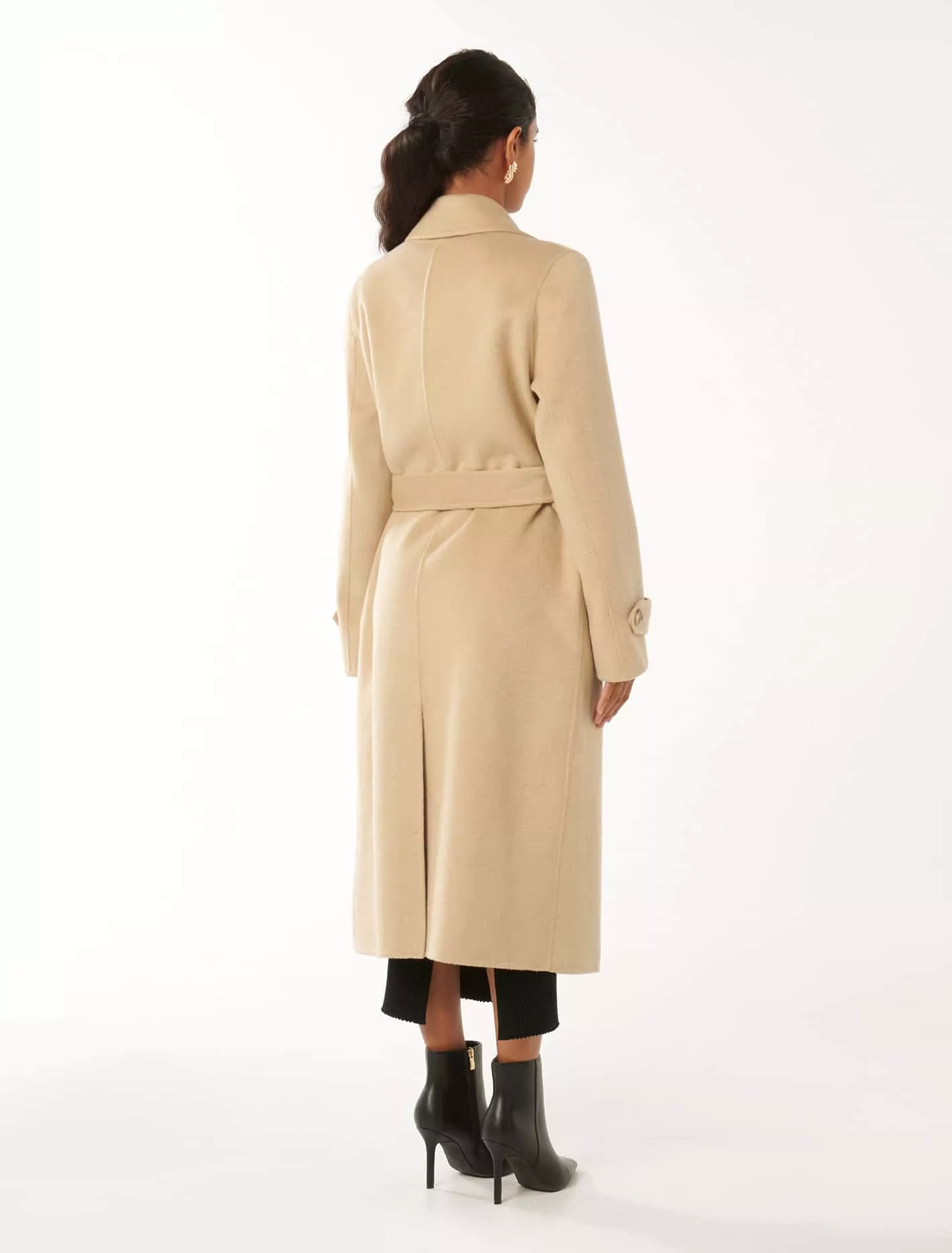 Carter Petite Coat with Felled Seams.