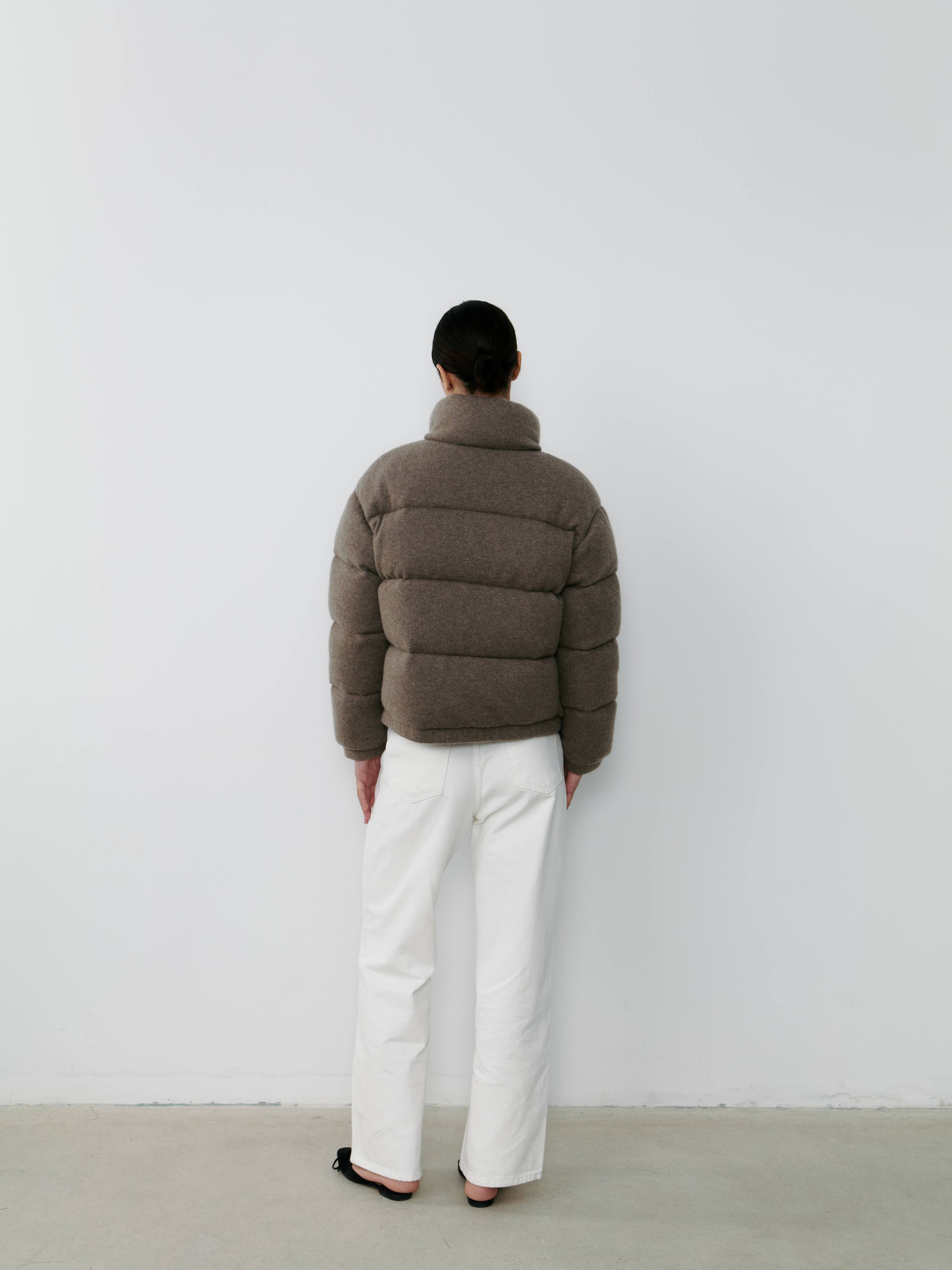 Cashmere Down Jacket - Bracken