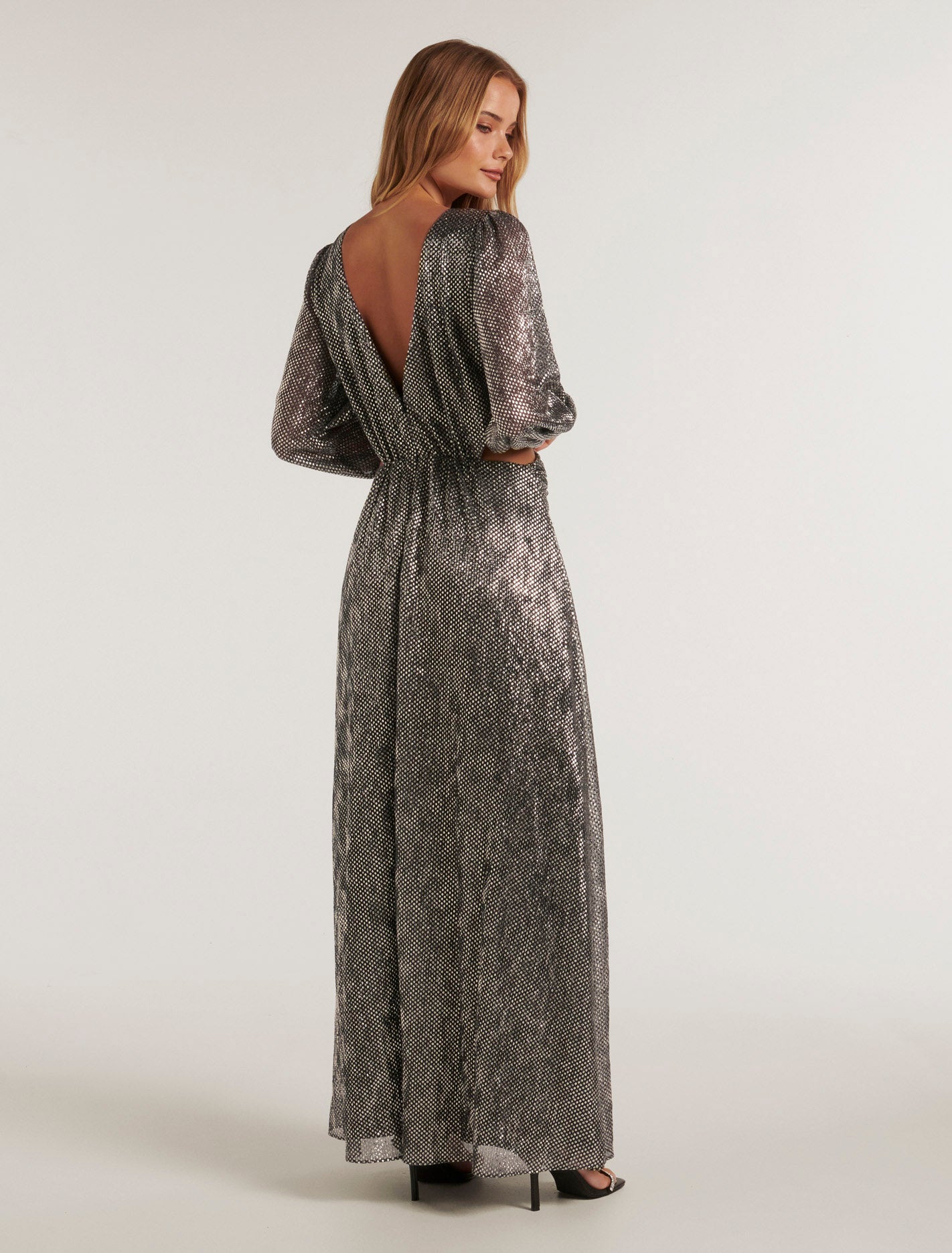 Cassandra Metallic Dress