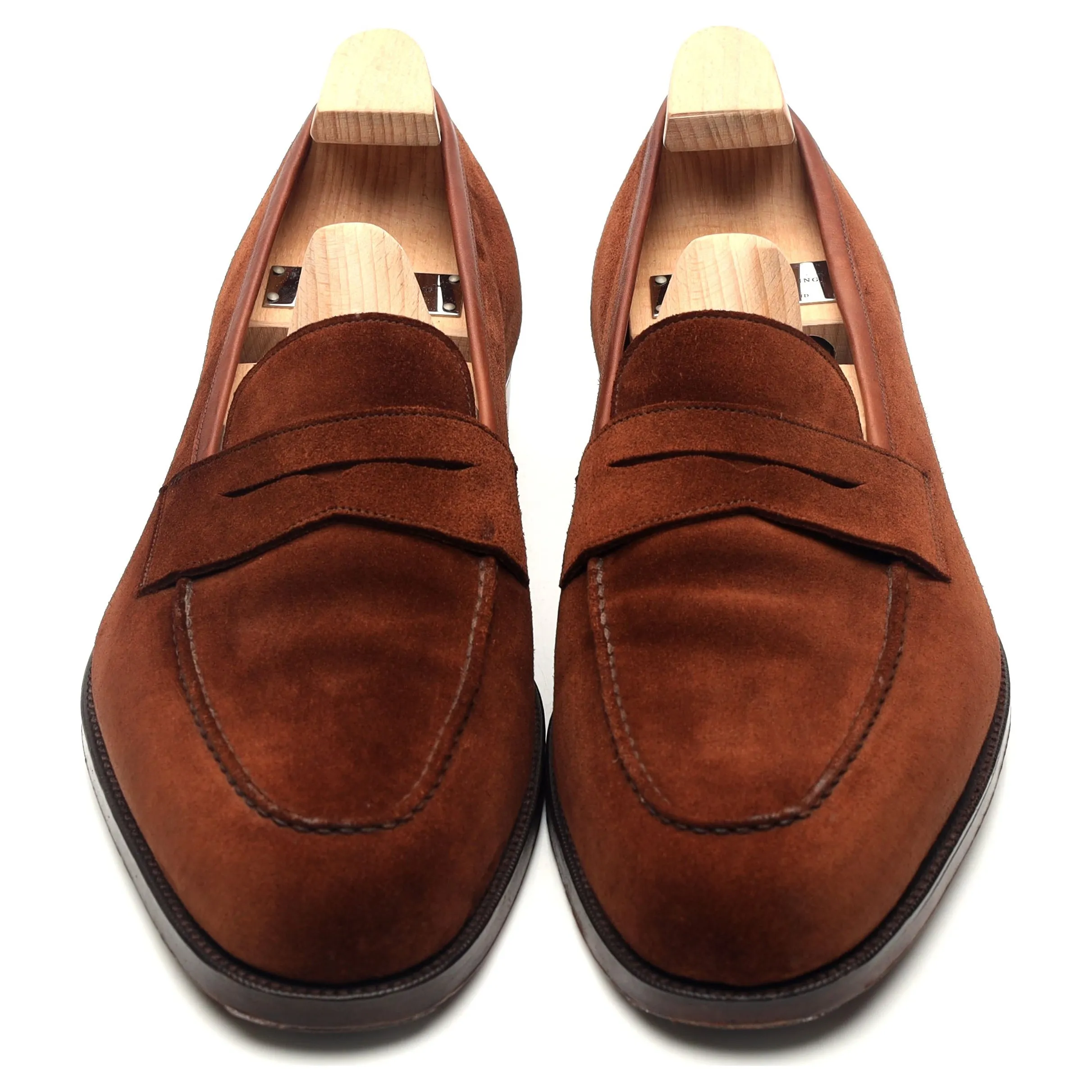 Chadwick Brown Suede Loafers UK 7.5 F for Men