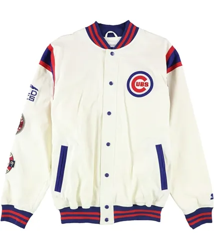 Chicago Cubs World Series Champions Starter Men's Varsity Jacket