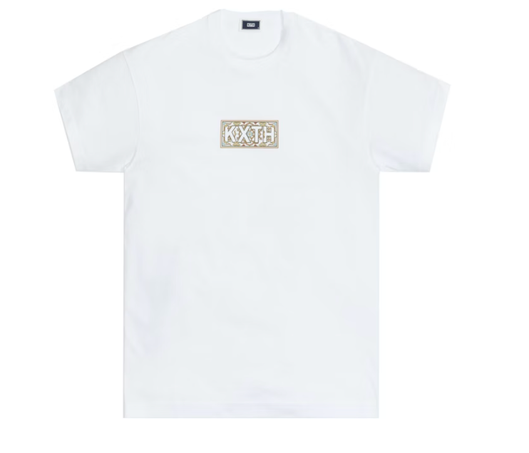 Classic Beige Kith Tile Logo T-Shirt